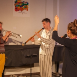 Koncertų ciklas "Rytinio miesto melodijos...", piano.lt, Laurynas Vaitkus, Saulius Petreikis, Laura Budreckytė, Subtilu-Z, Vilnius, 2013