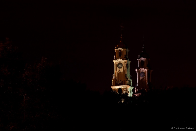 Vilnius, Lithuania, Lietuva, 2009, naktis